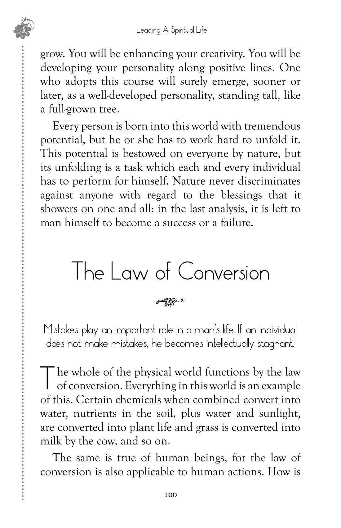 The printed page