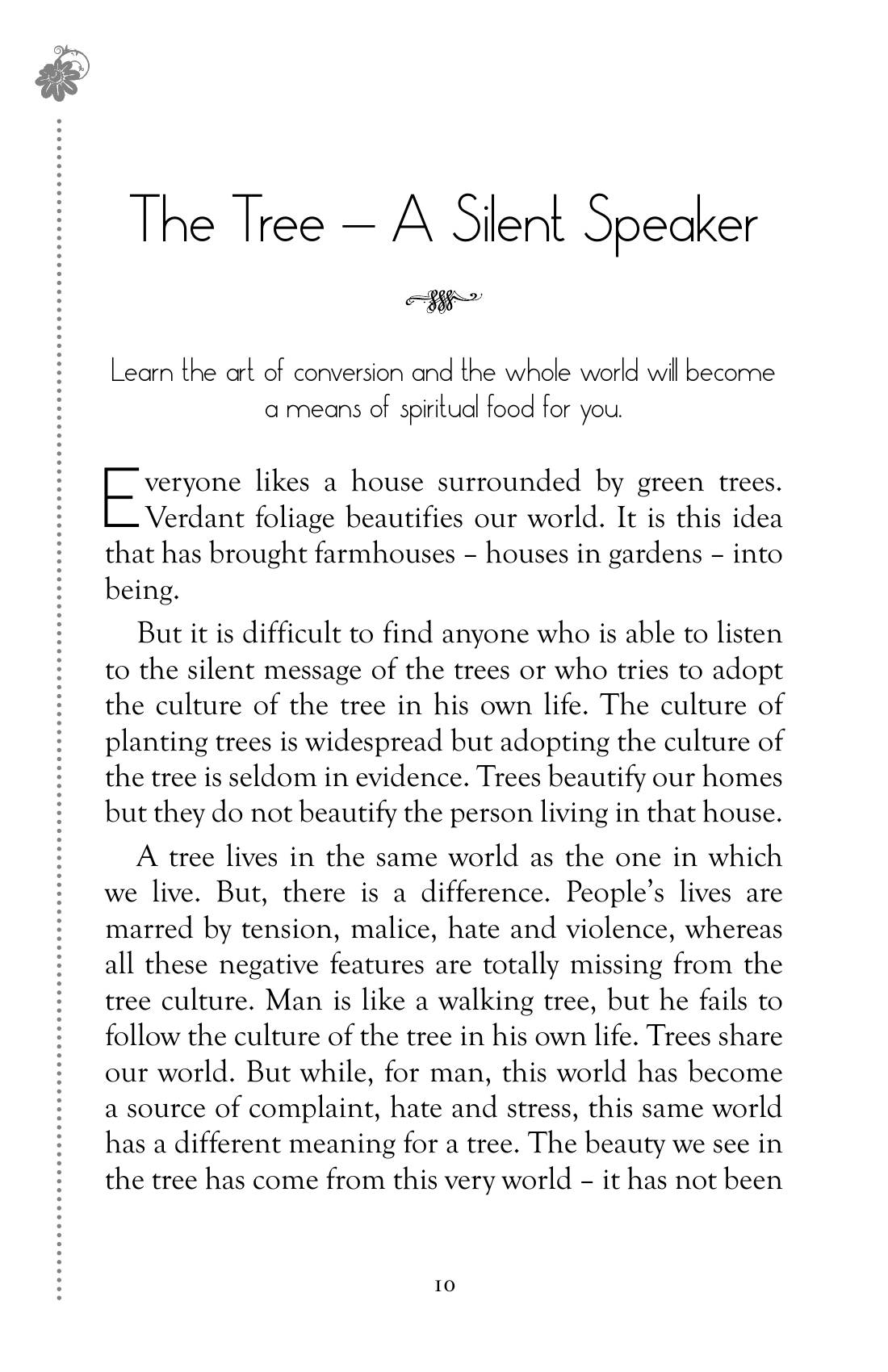 The printed page