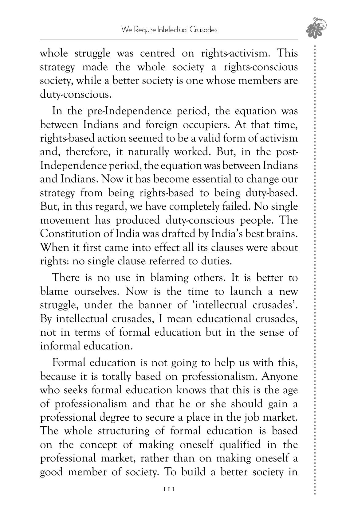 The printed page