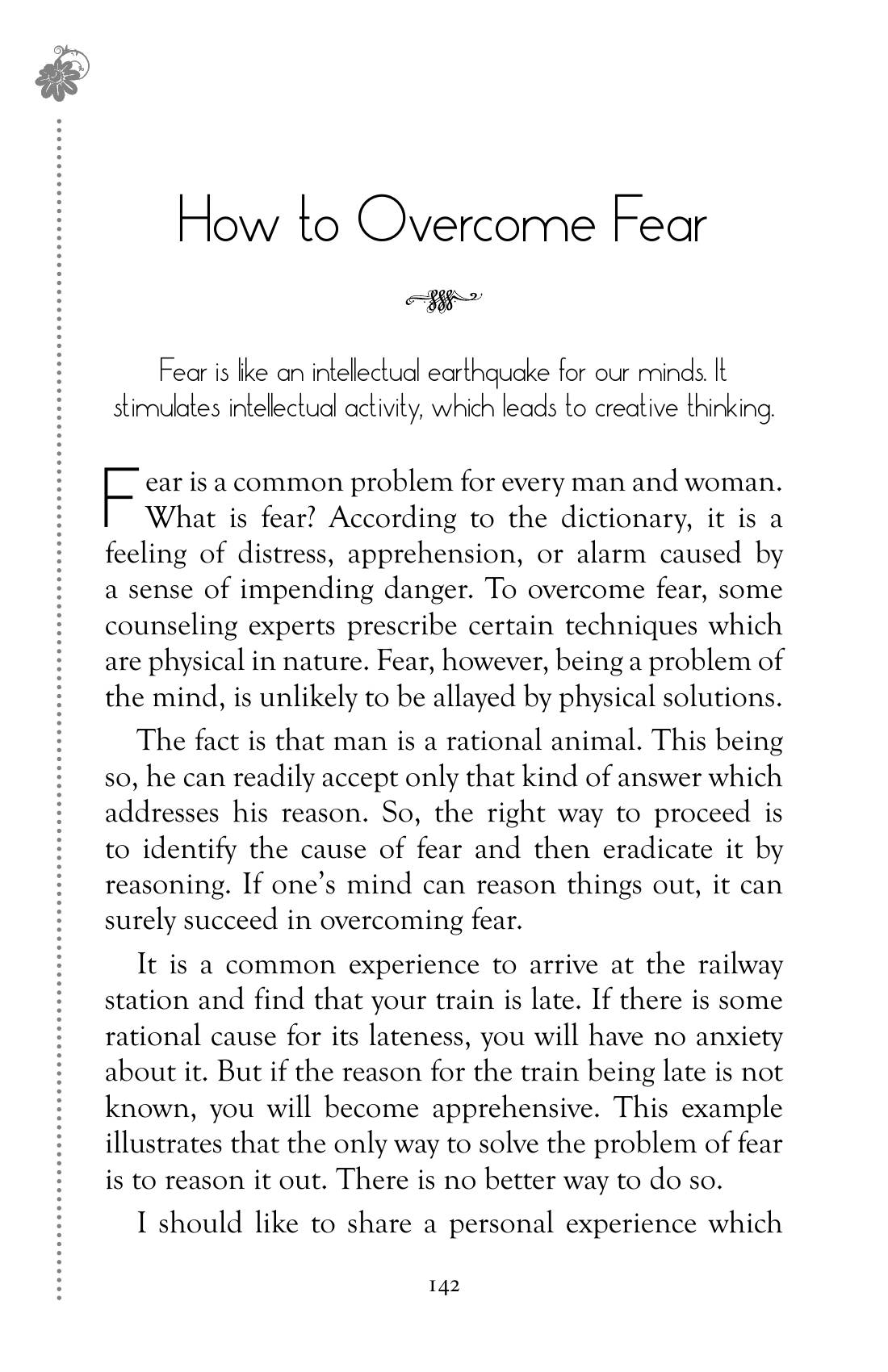 The printed page