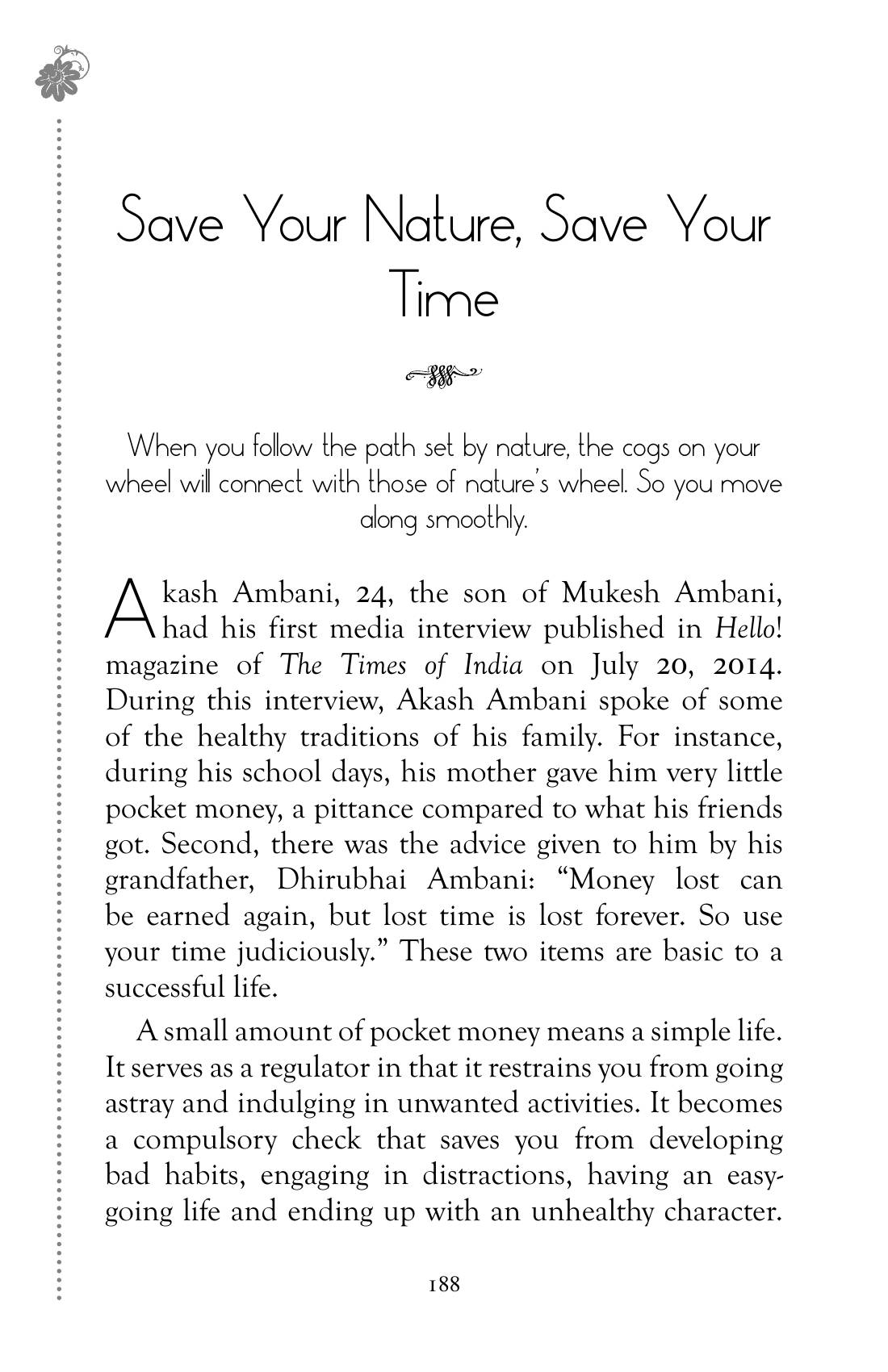 The printed page