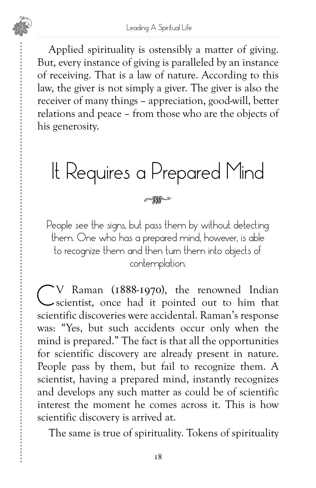 The printed page