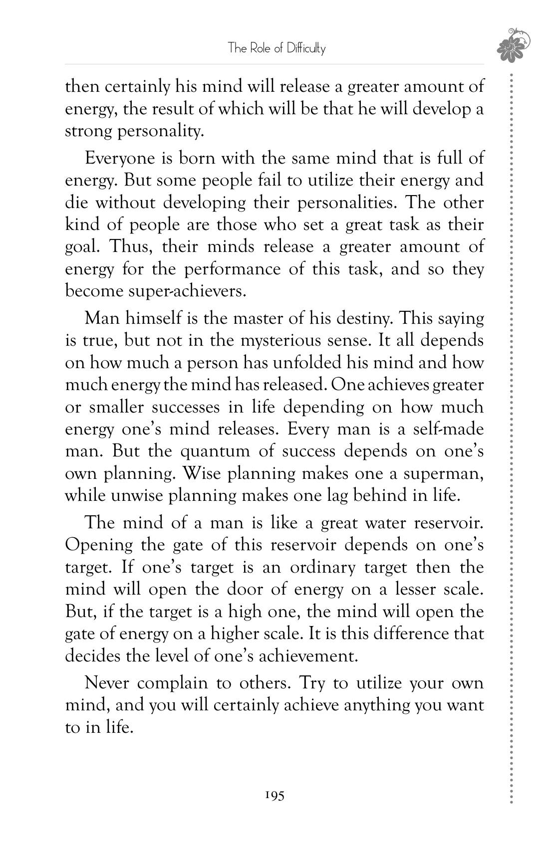 The printed page