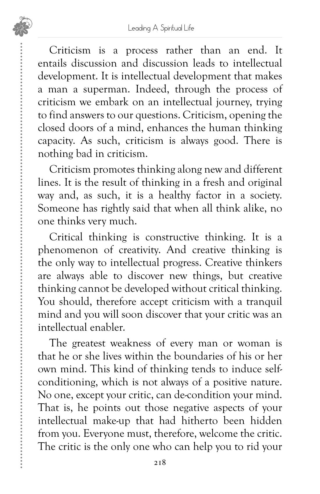 The printed page