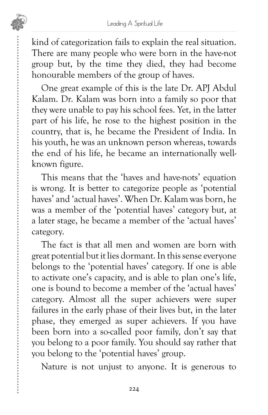 The printed page