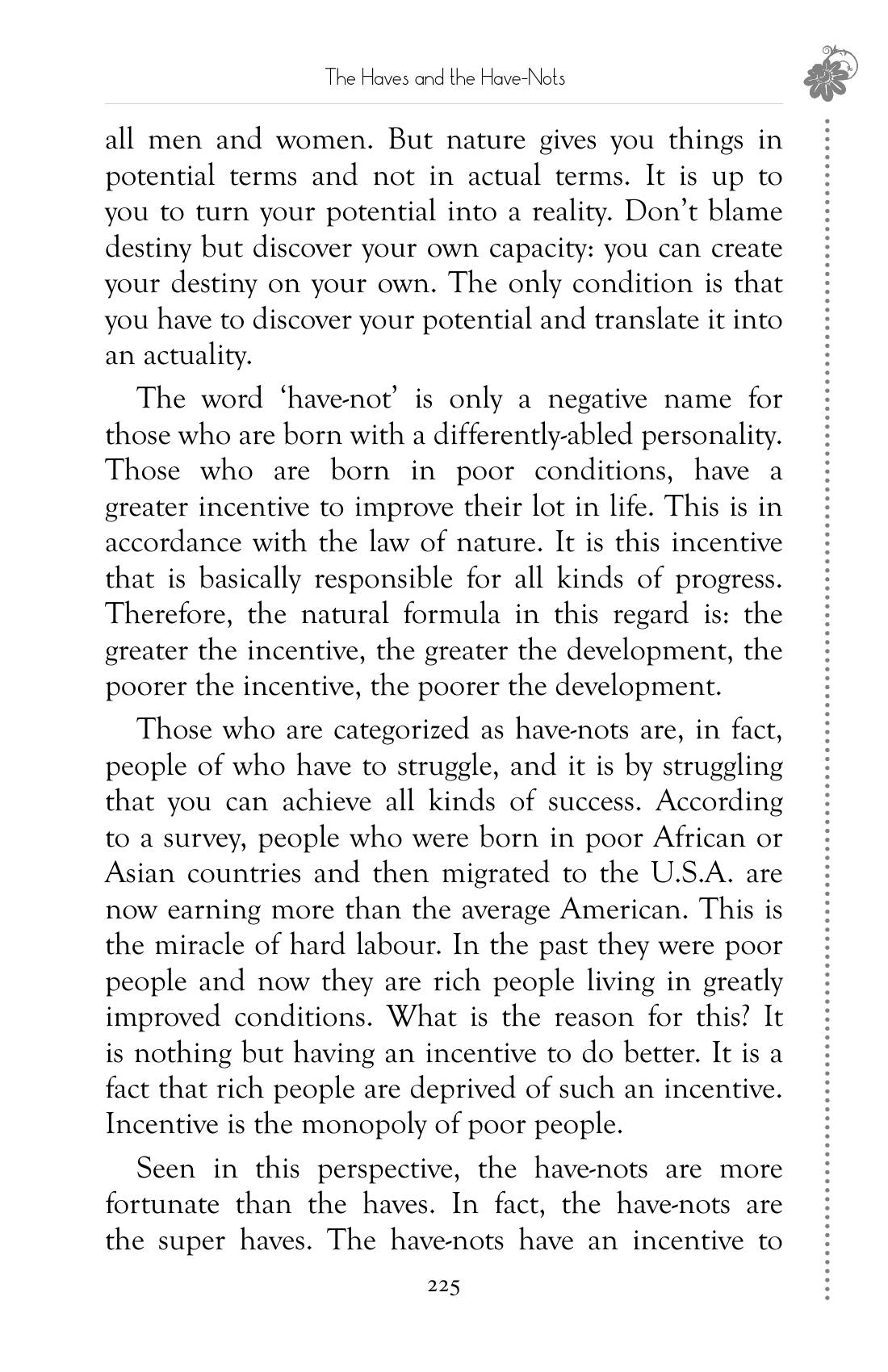 The printed page
