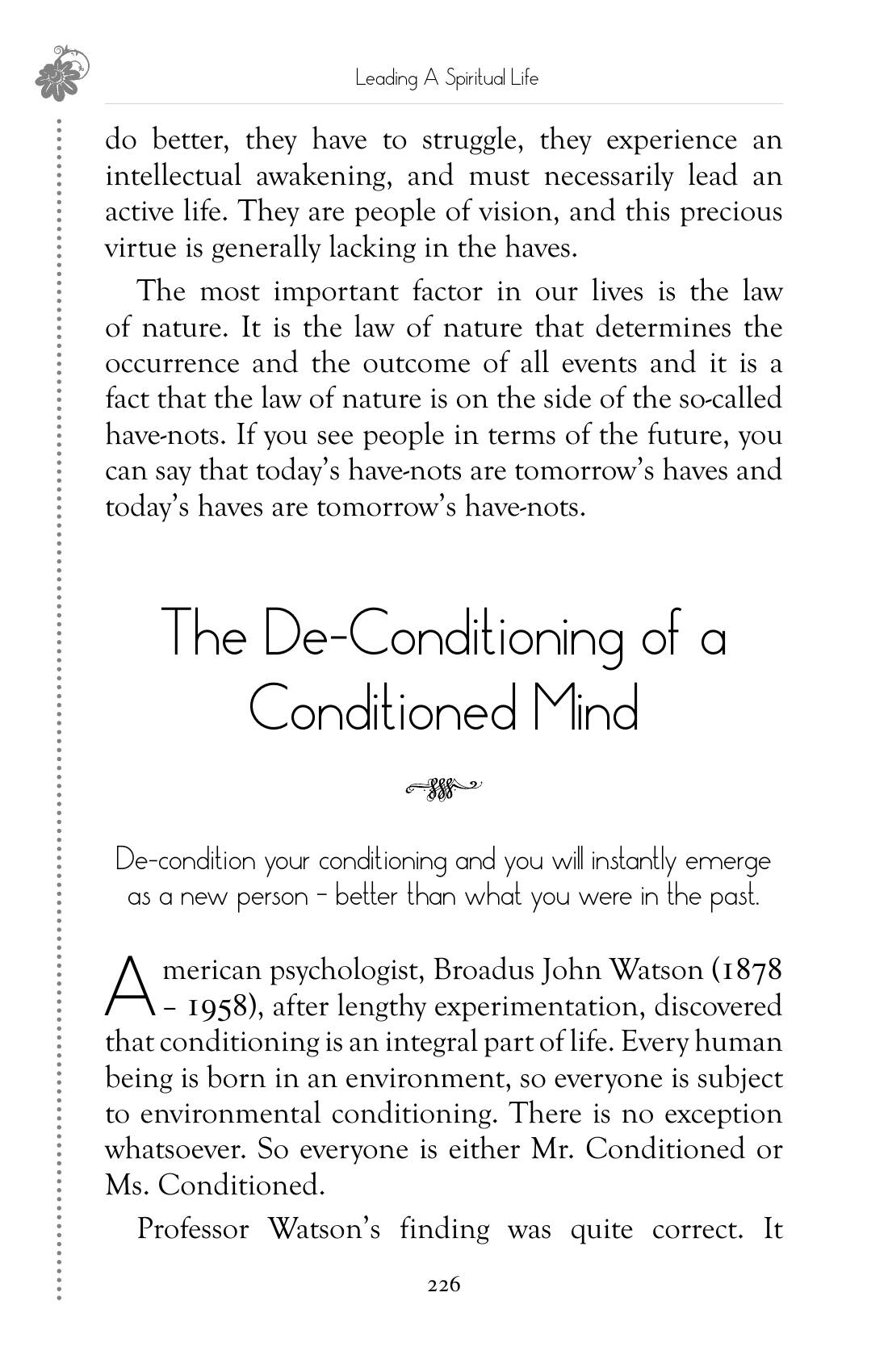 The printed page