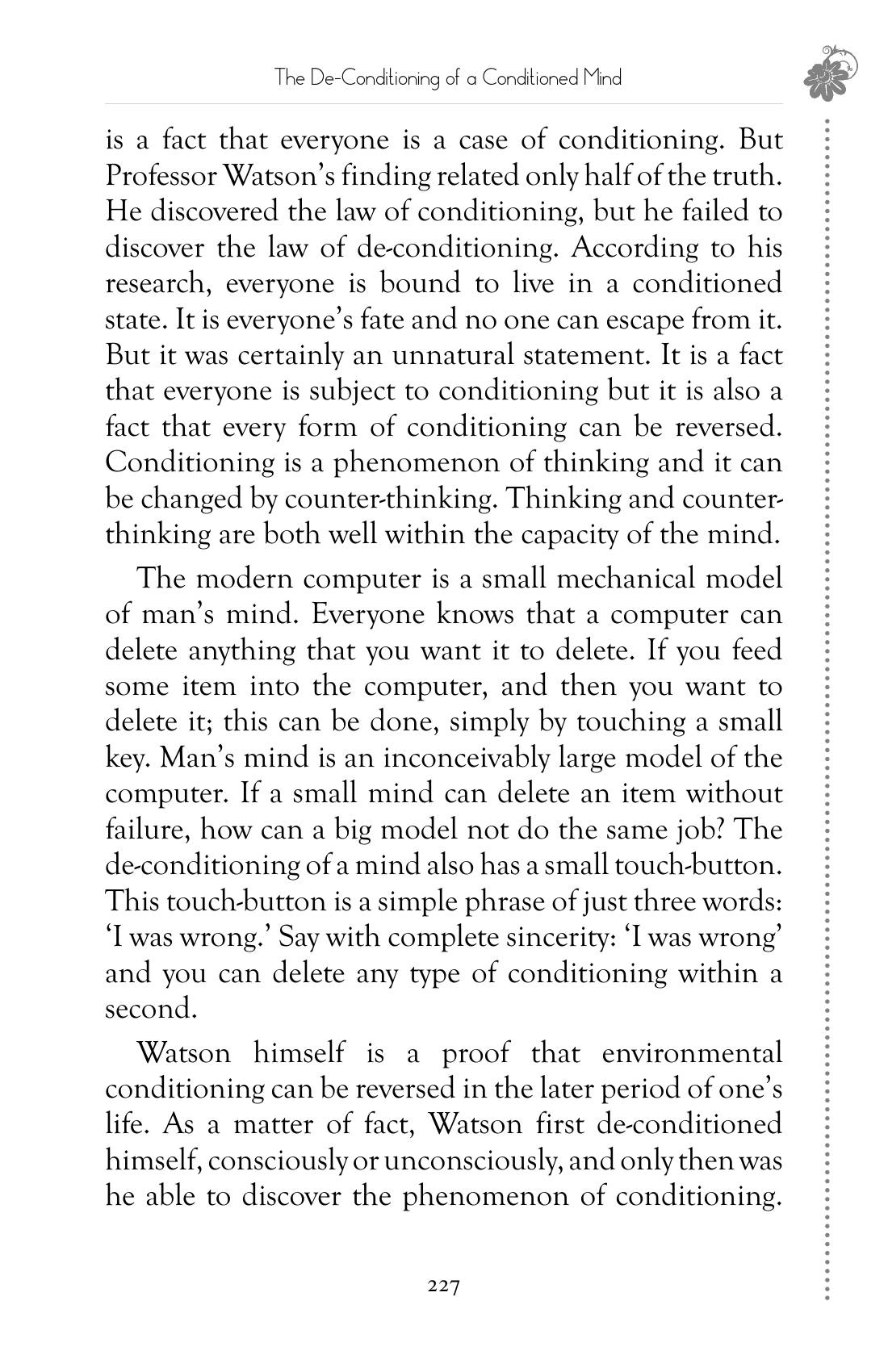 The printed page