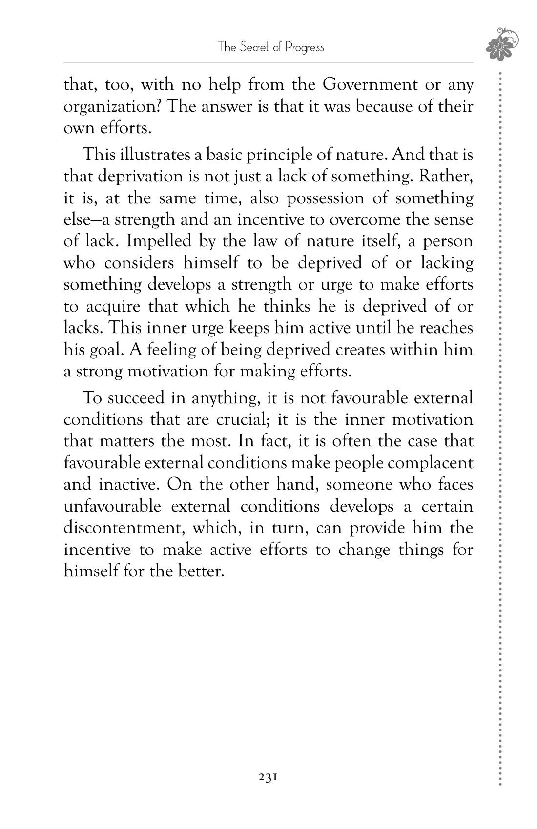 The printed page