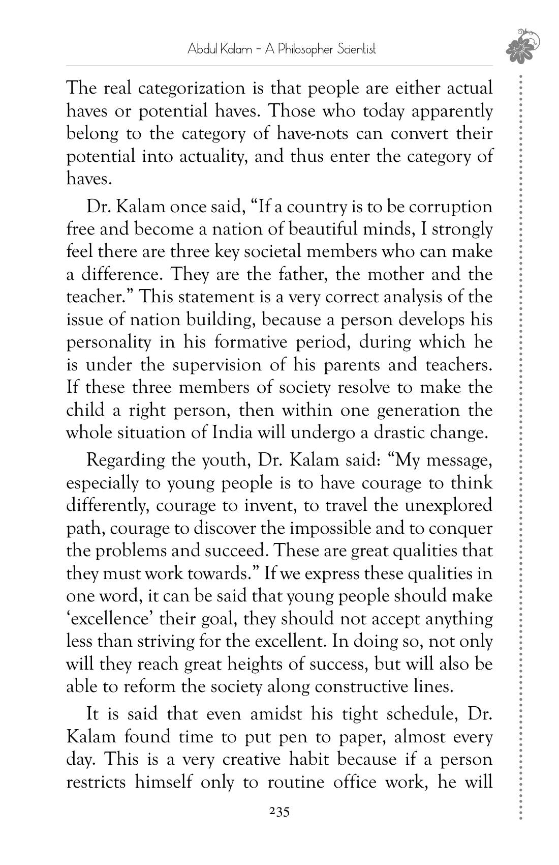 The printed page
