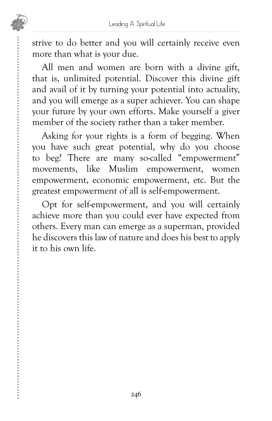 The printed page