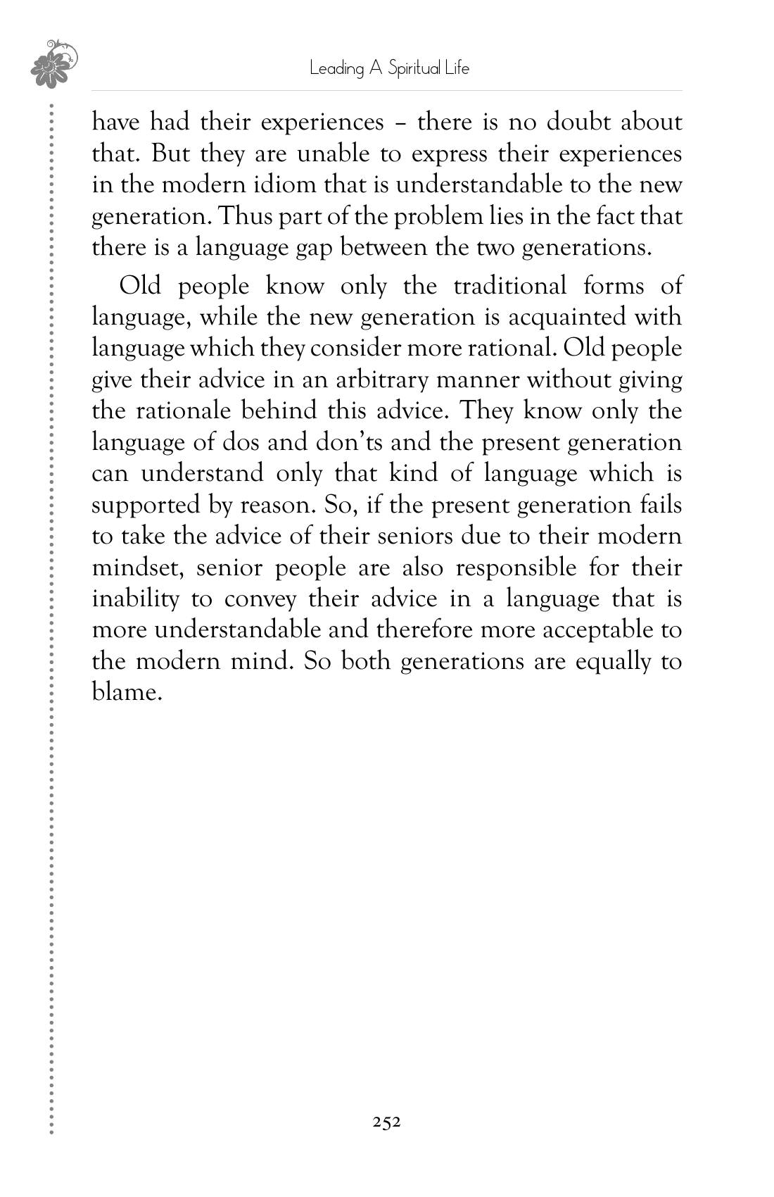 The printed page