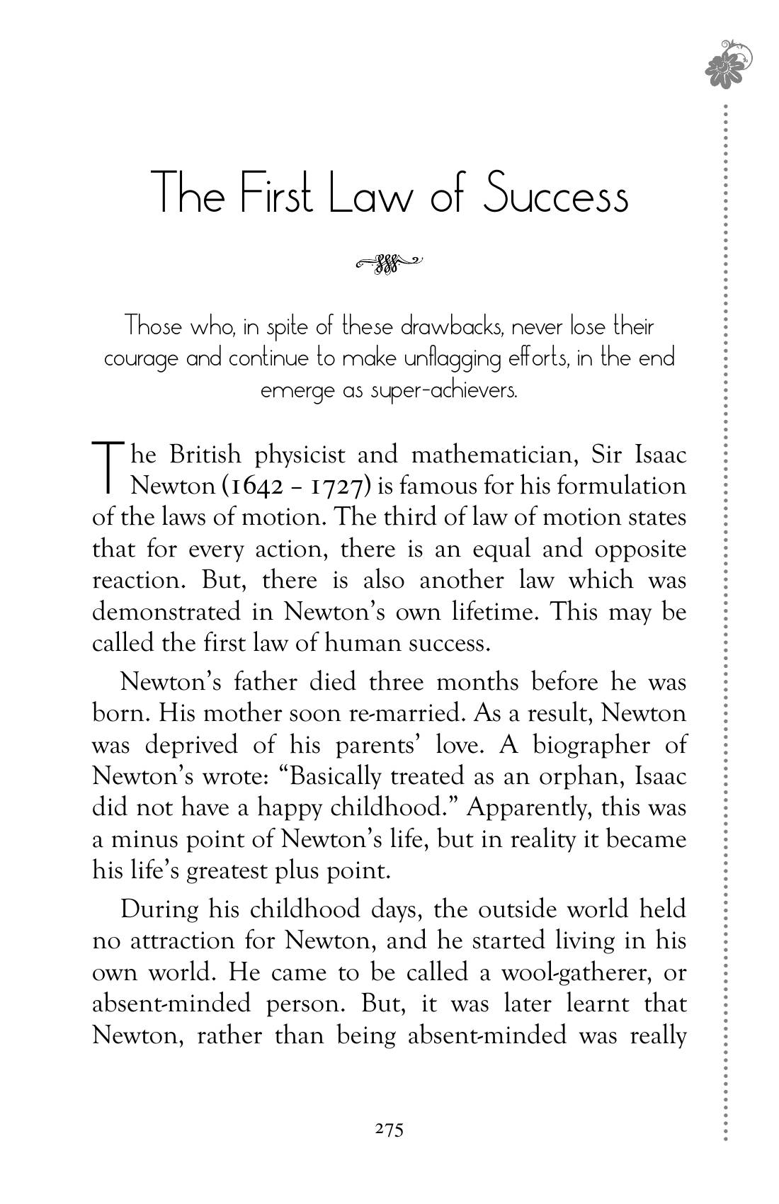 The printed page