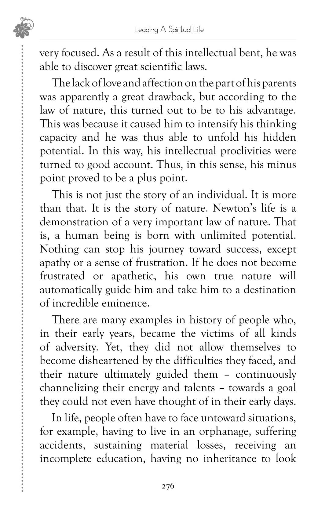The printed page