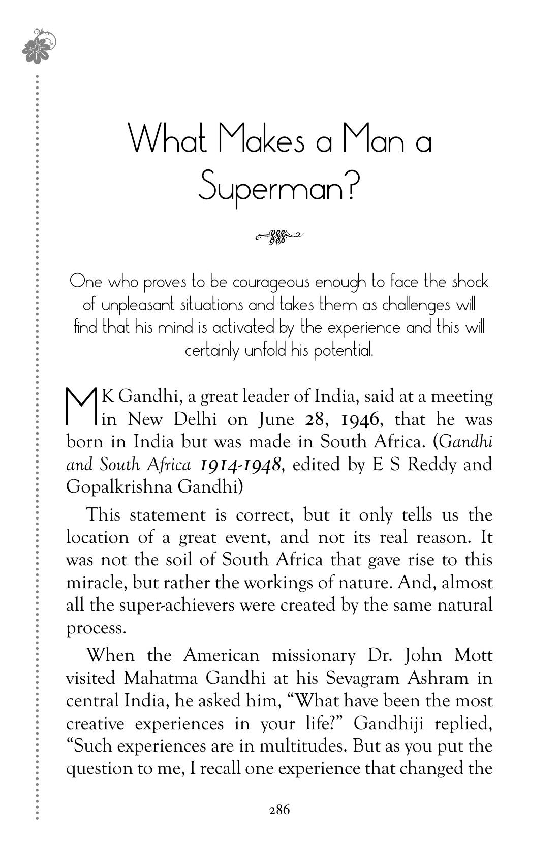 The printed page