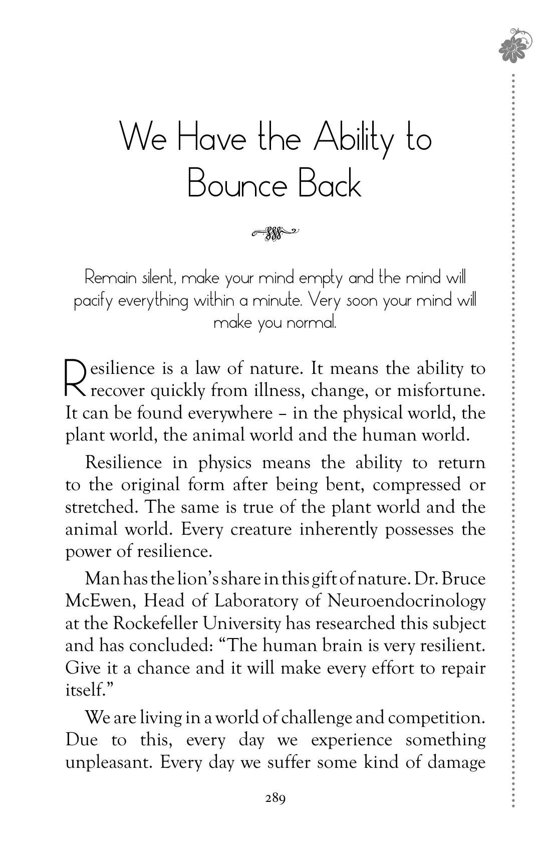 The printed page
