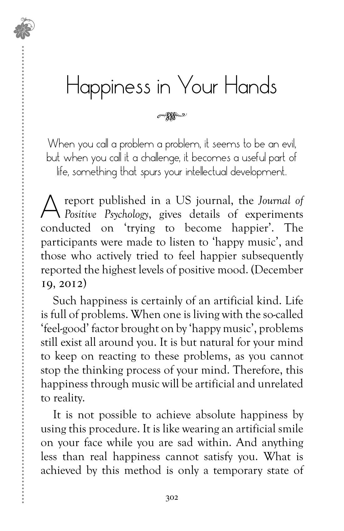 The printed page