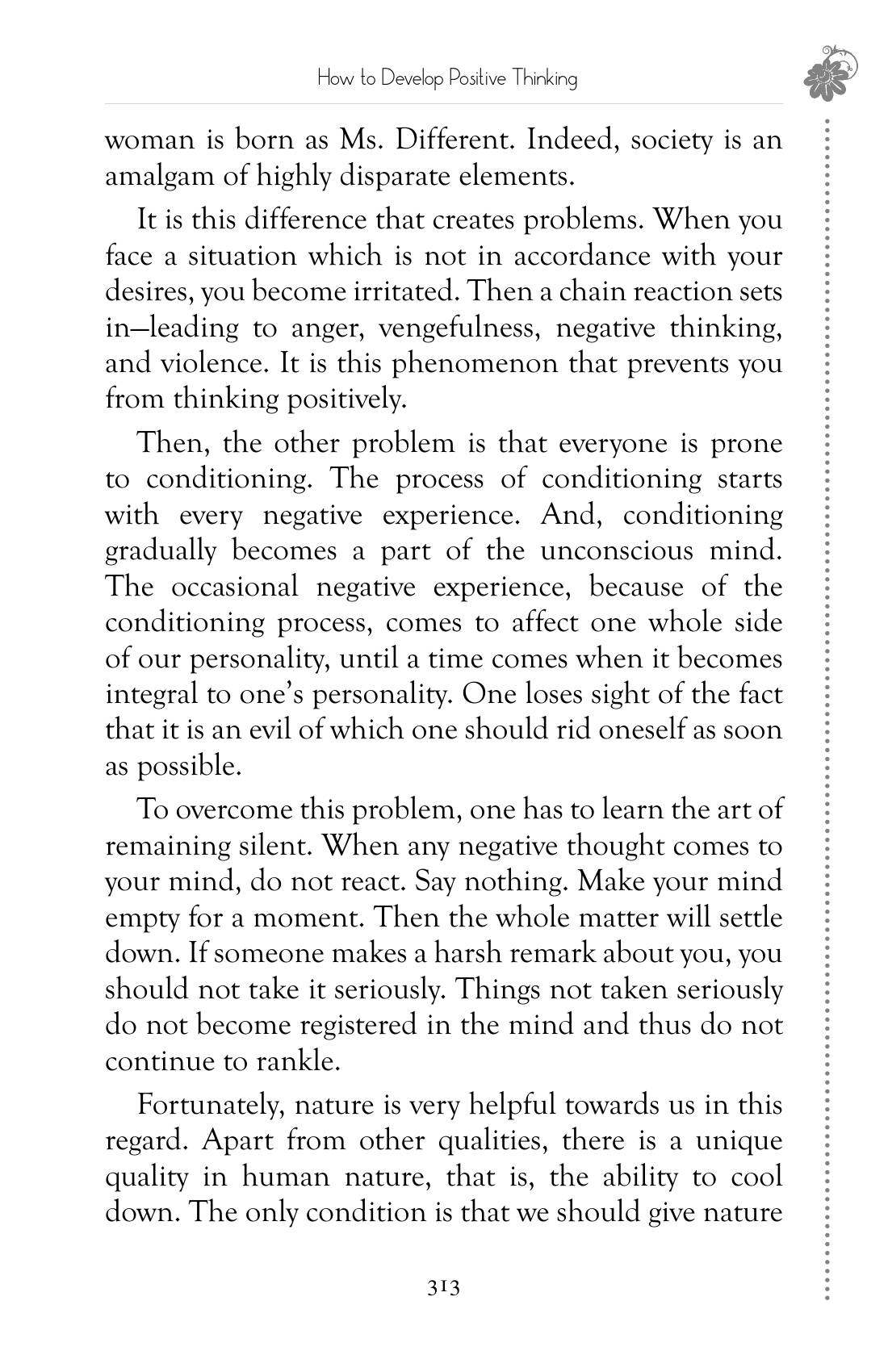 The printed page
