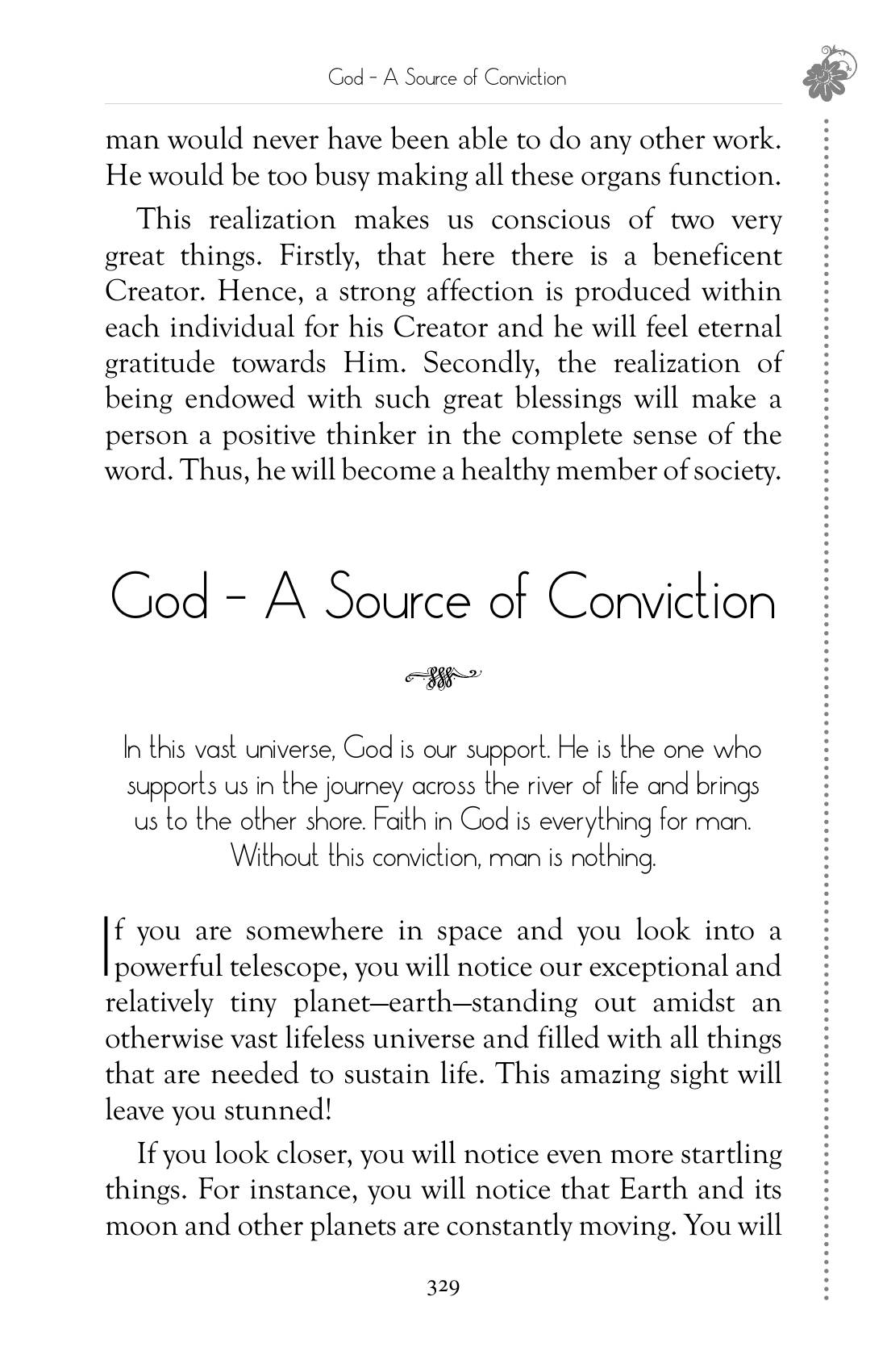 The printed page