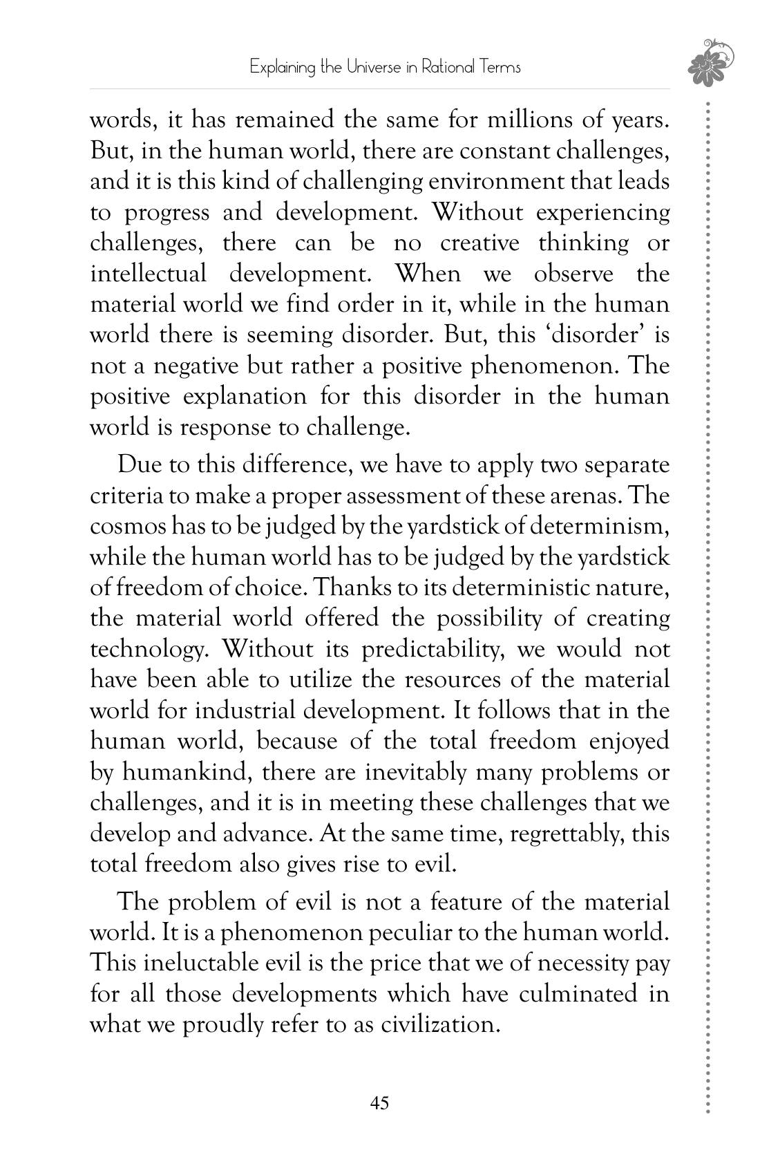 The printed page