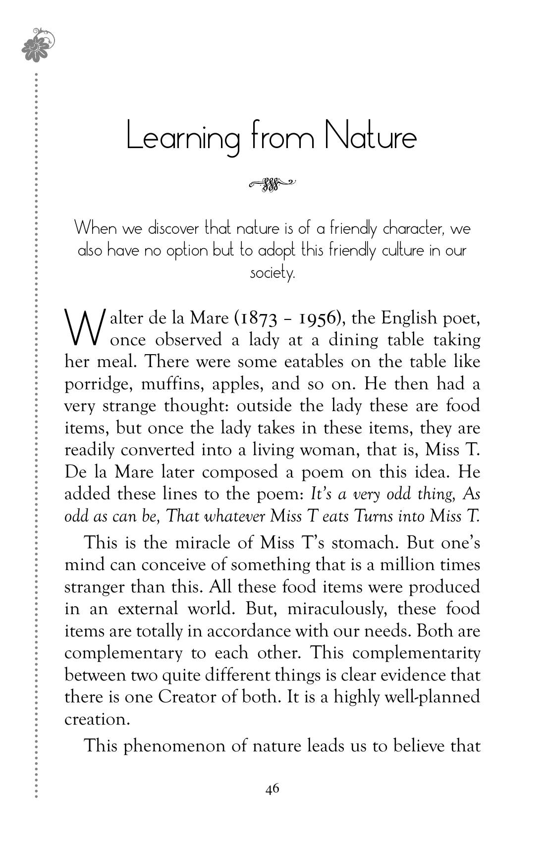 The printed page