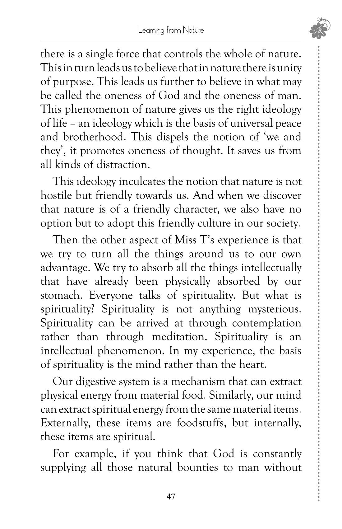The printed page