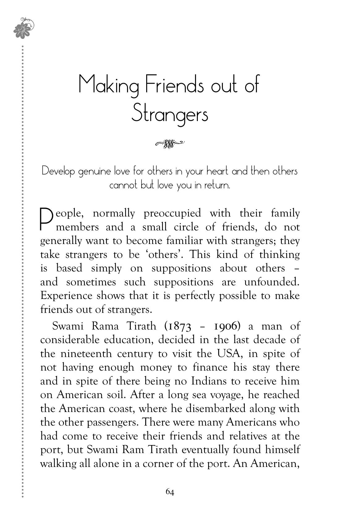 The printed page