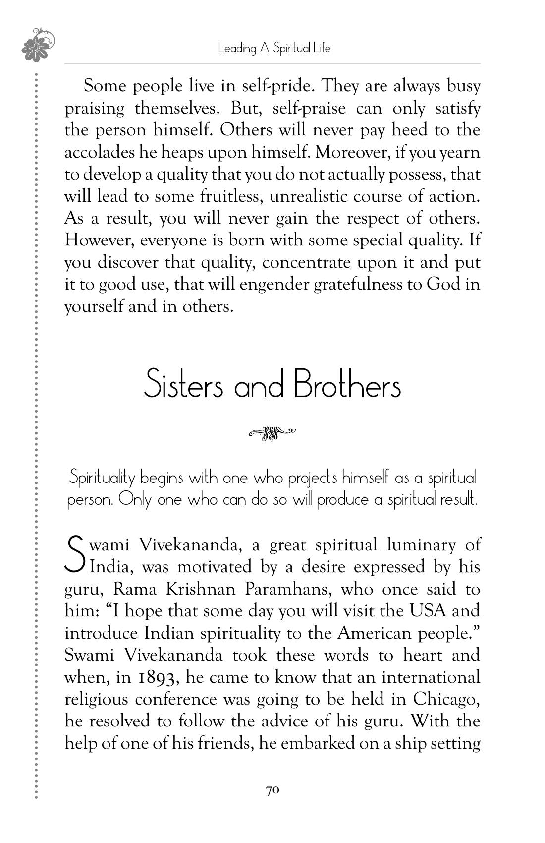 The printed page