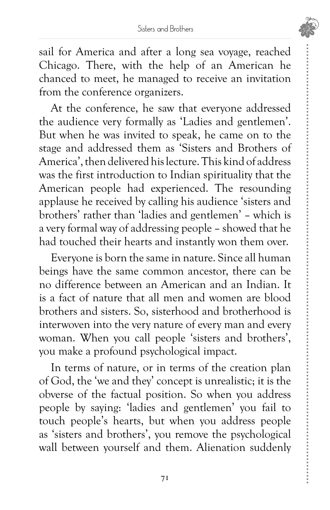 The printed page