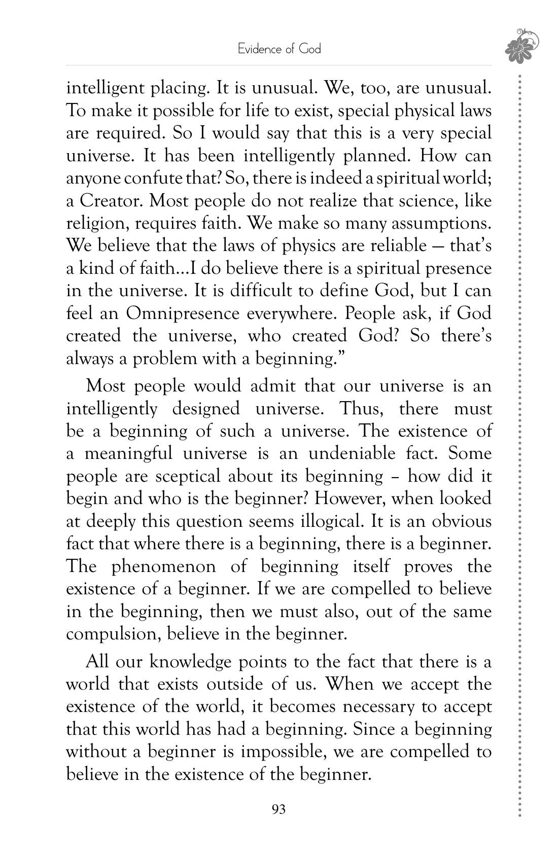 The printed page