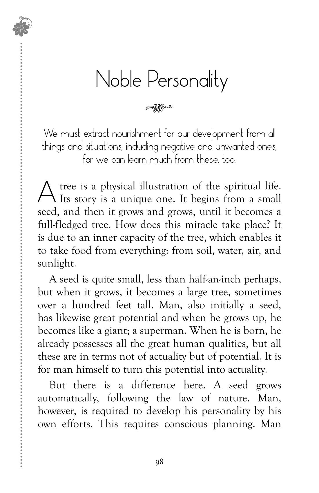 The printed page