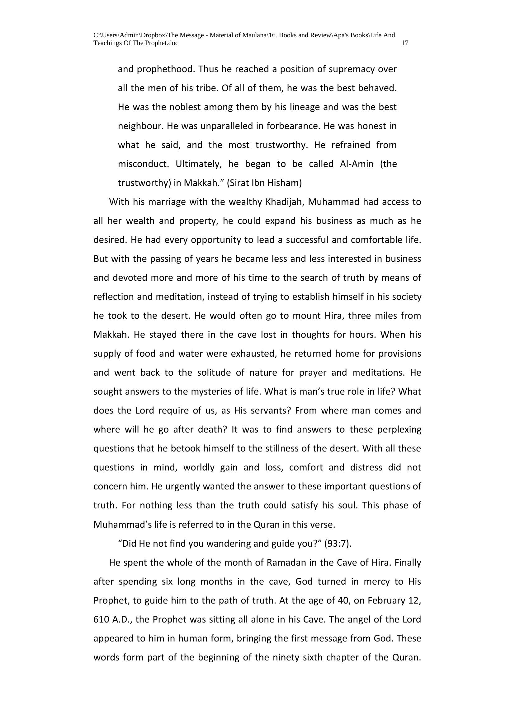 The printed page