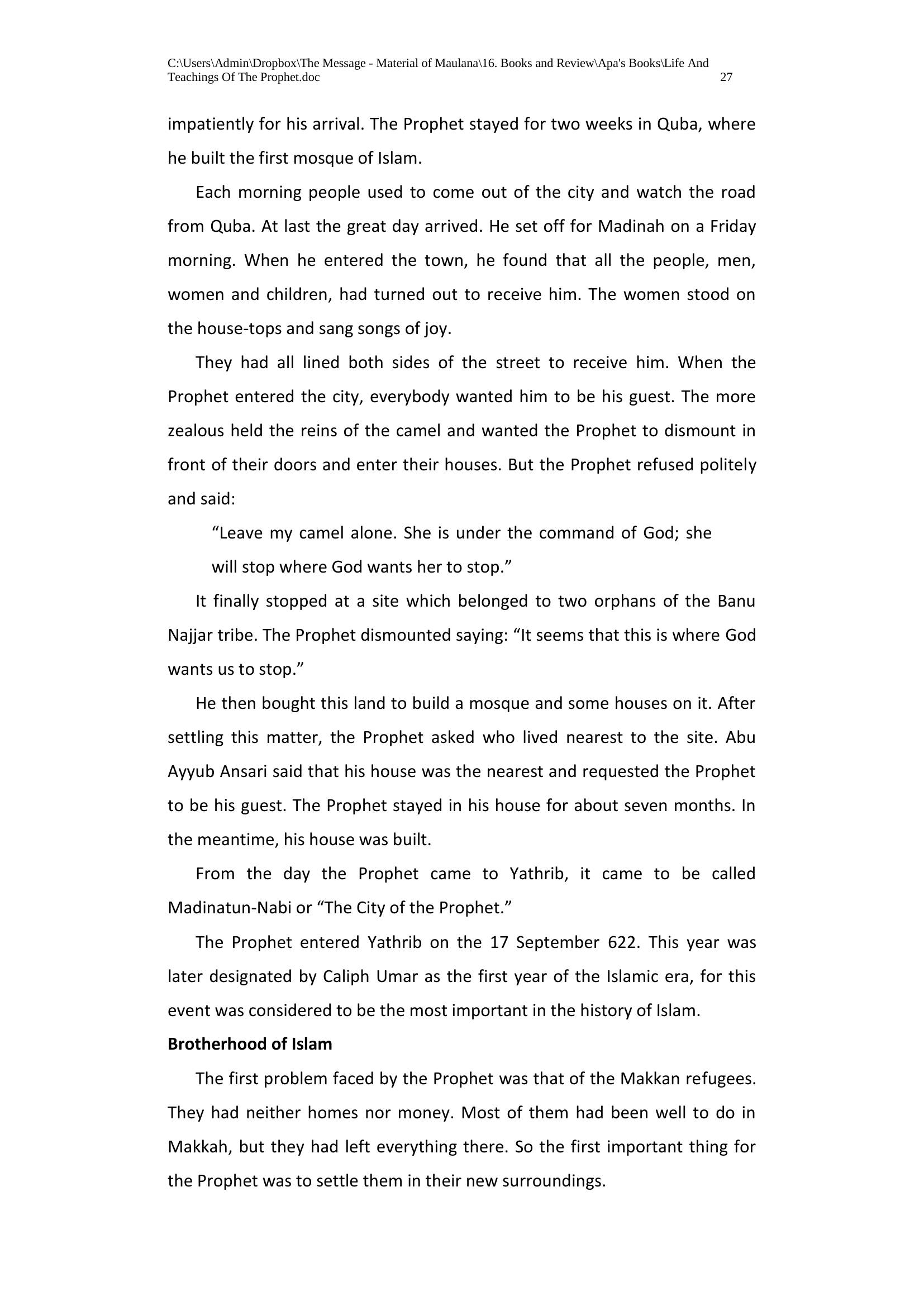 The printed page