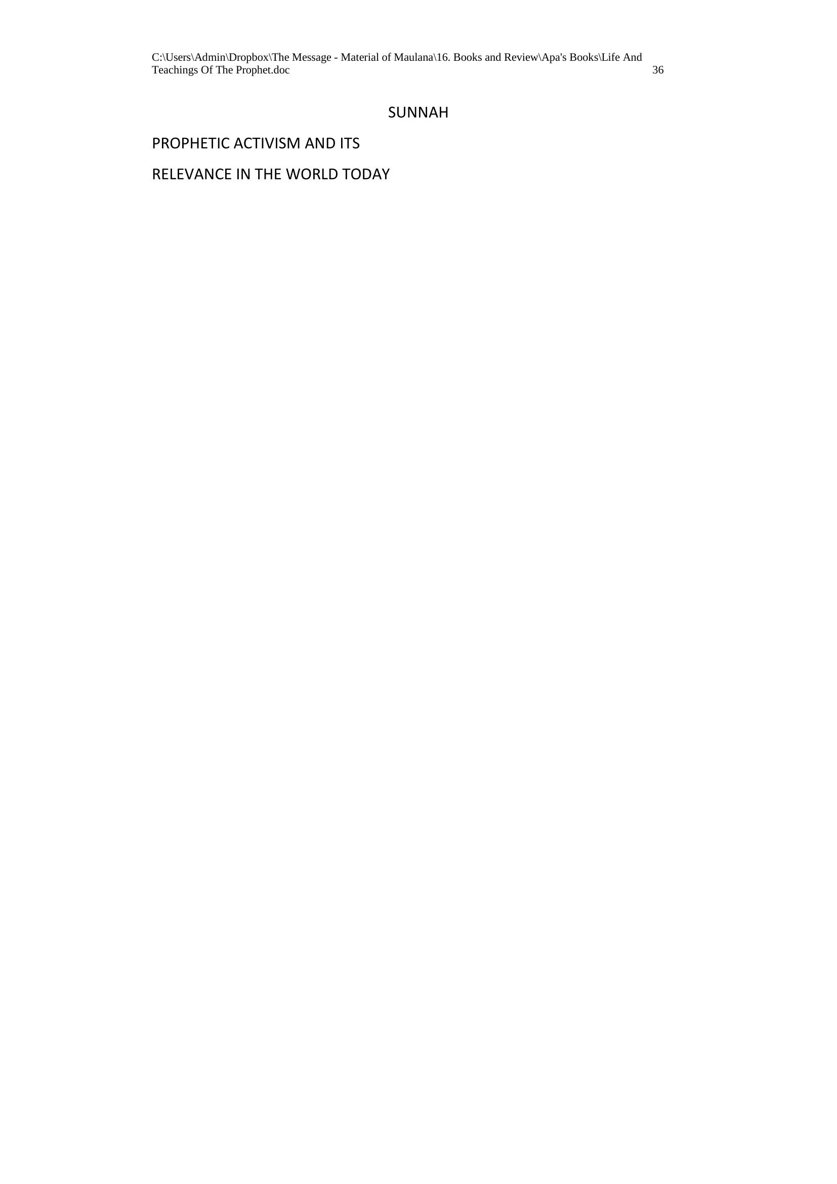 The printed page