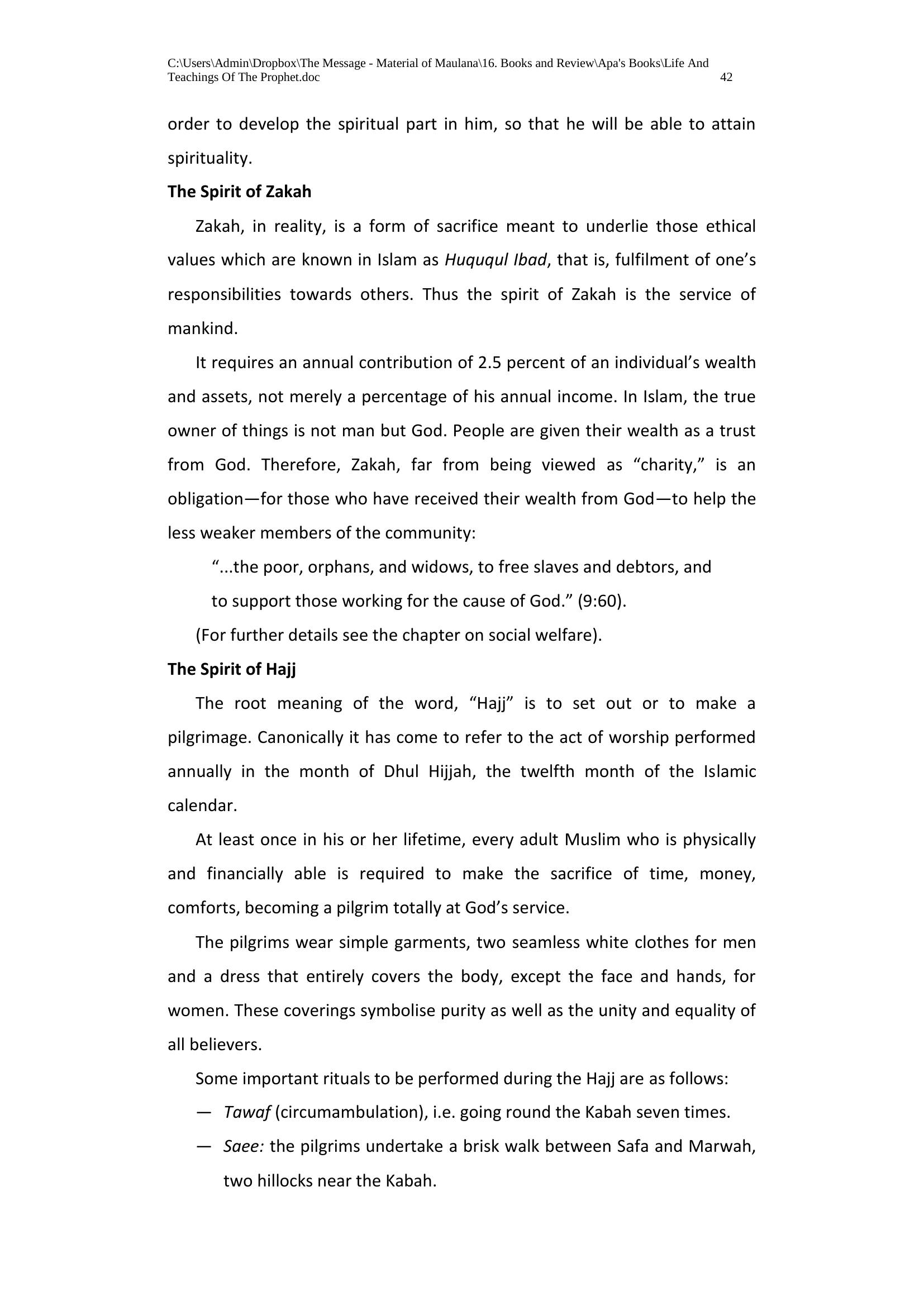 The printed page