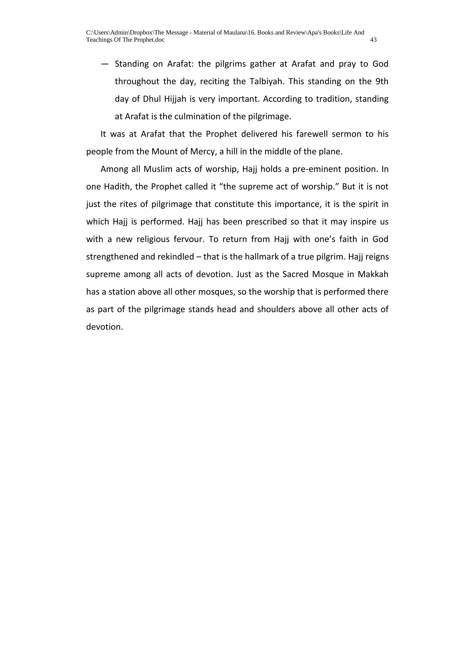 The printed page