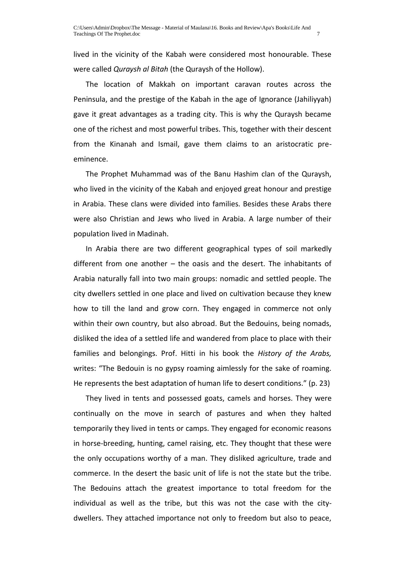 The printed page