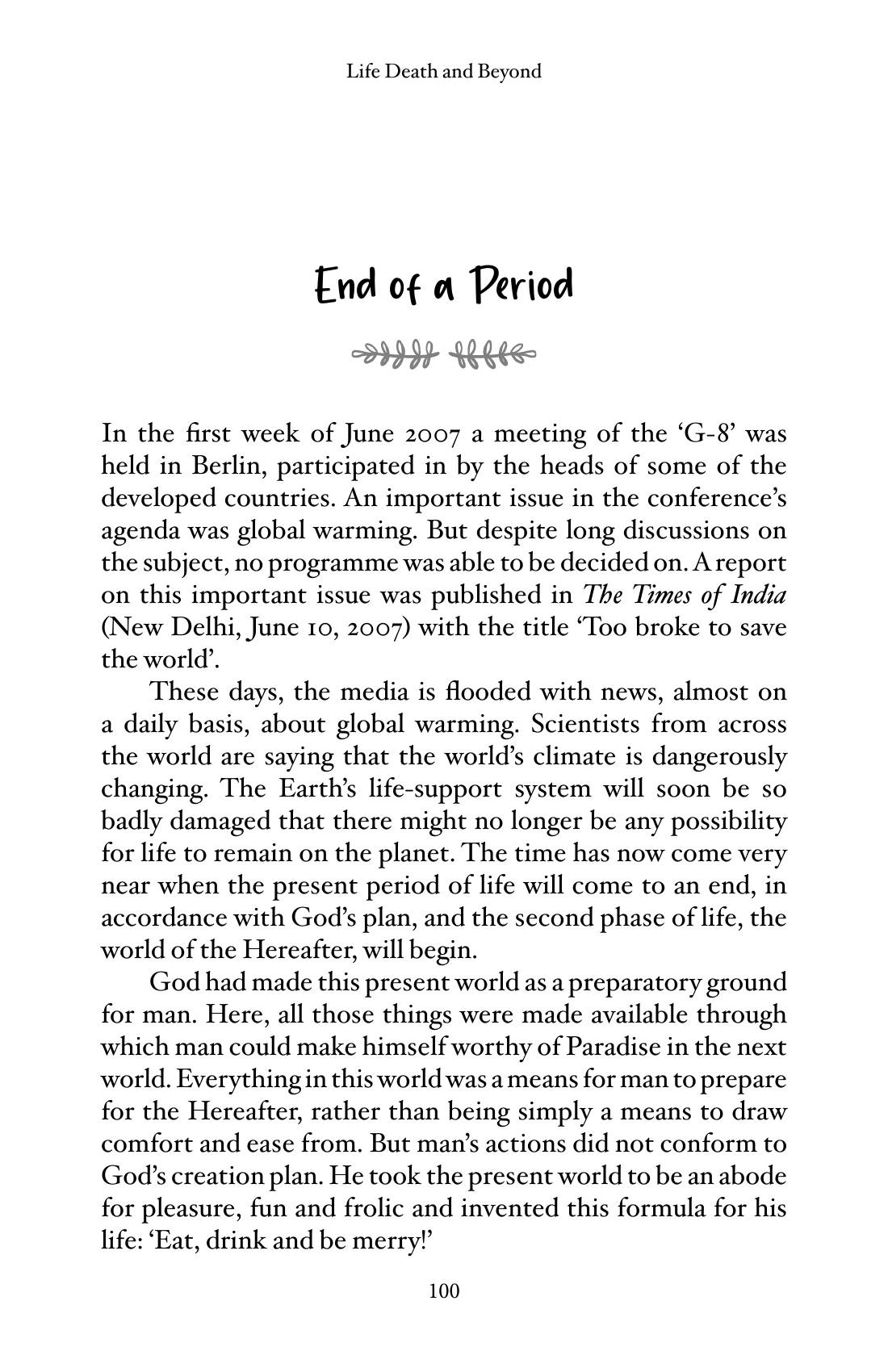 The printed page