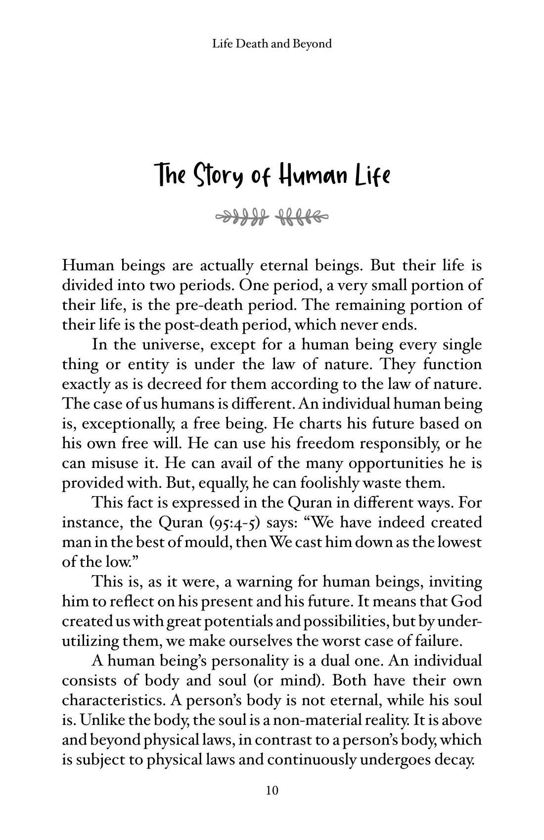The printed page