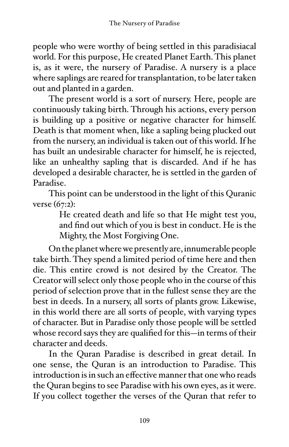 The printed page
