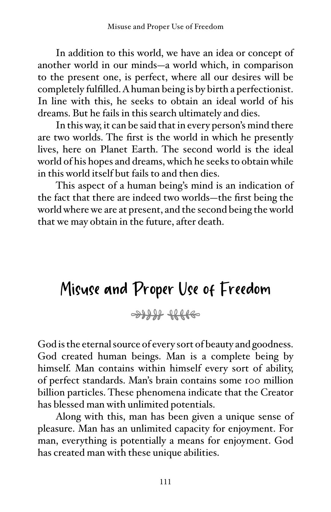 The printed page