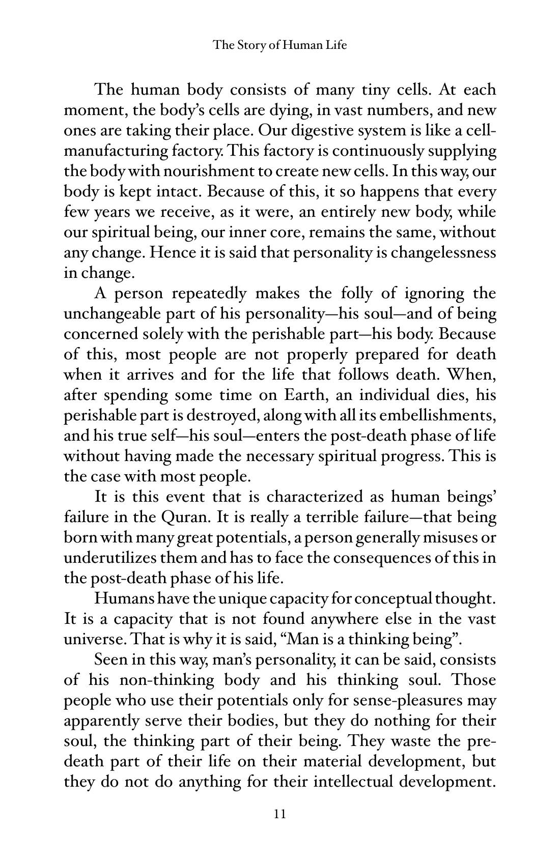The printed page