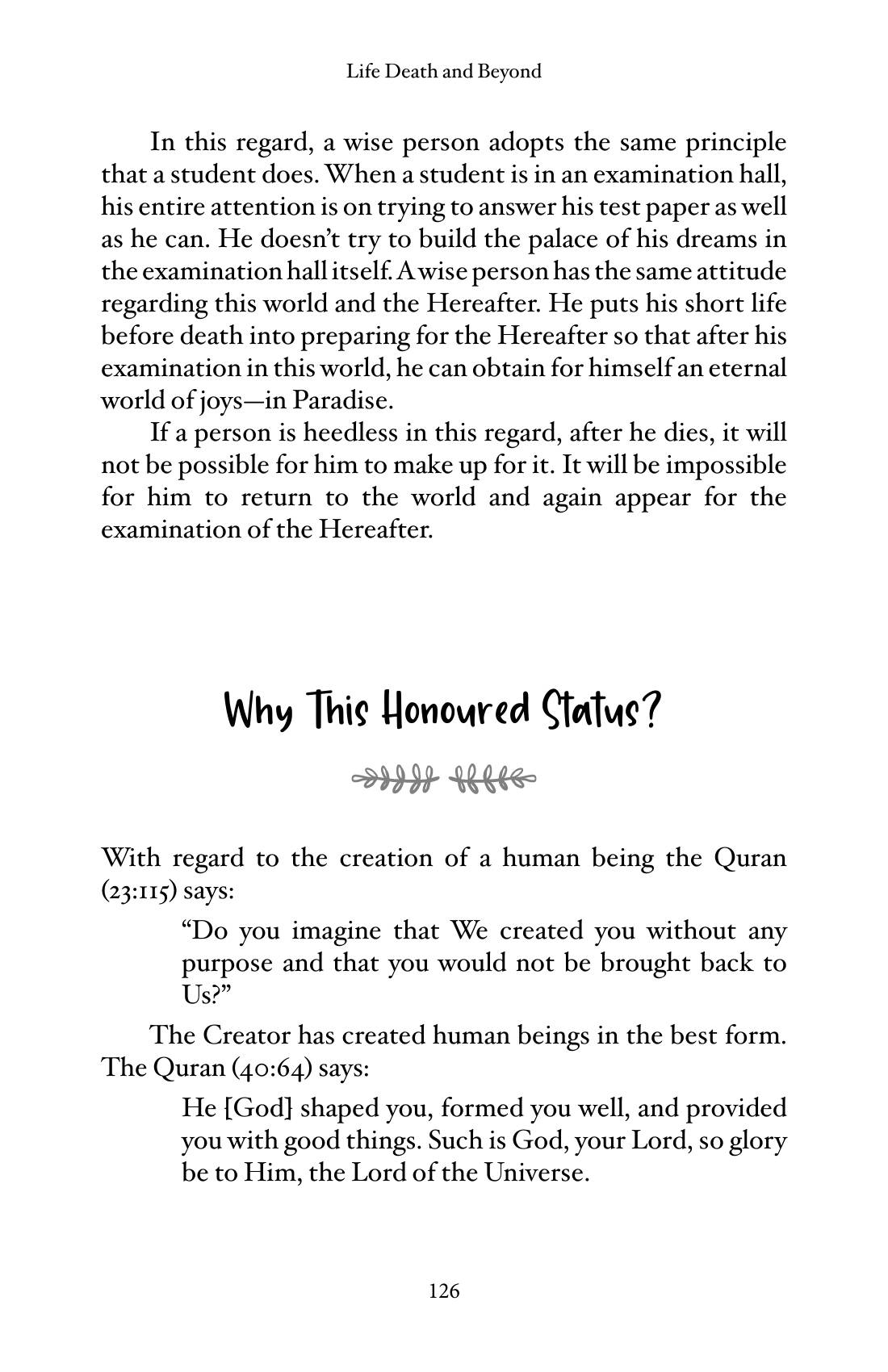 The printed page