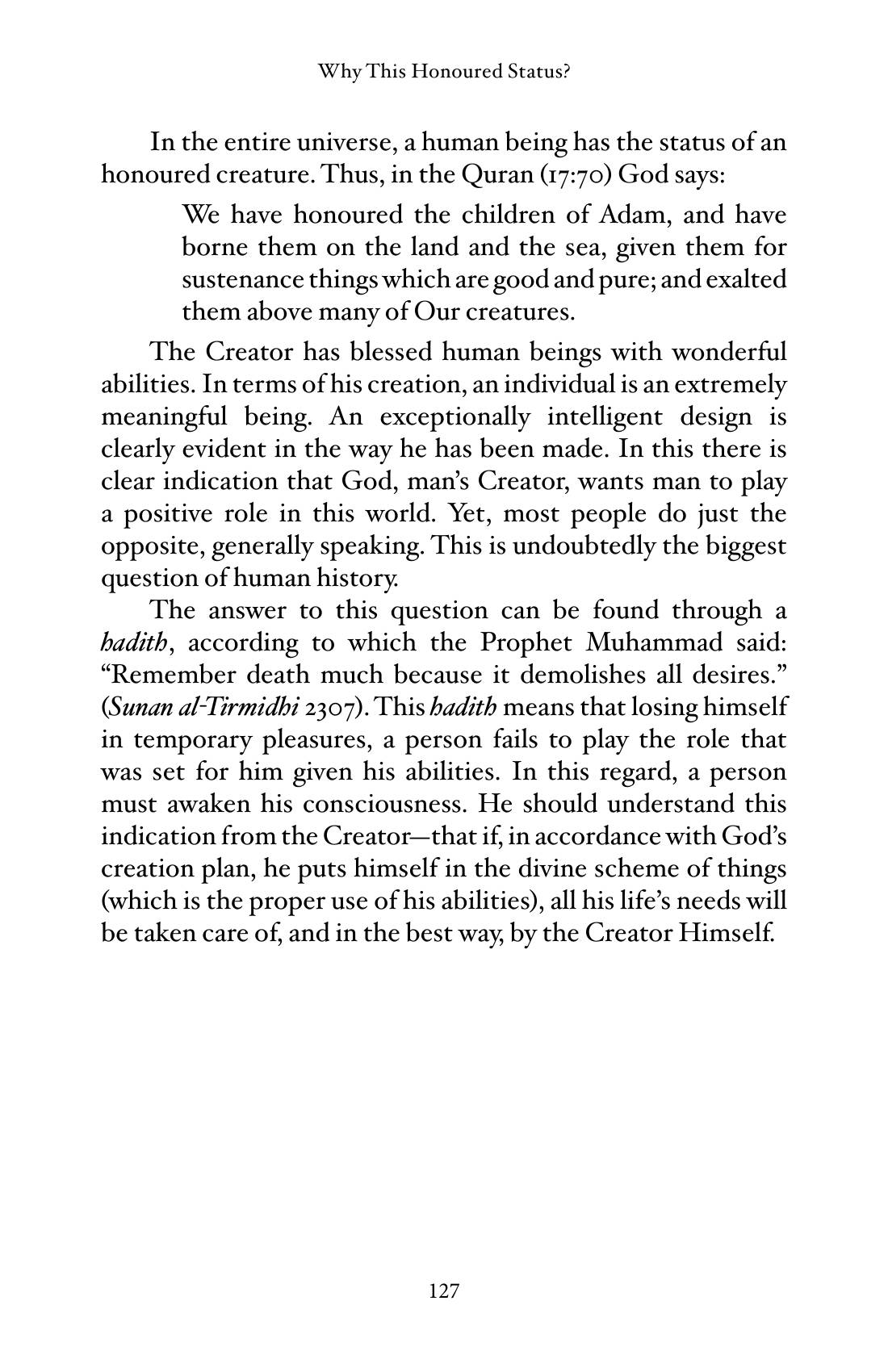 The printed page