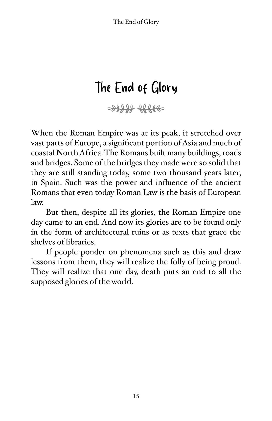 The printed page