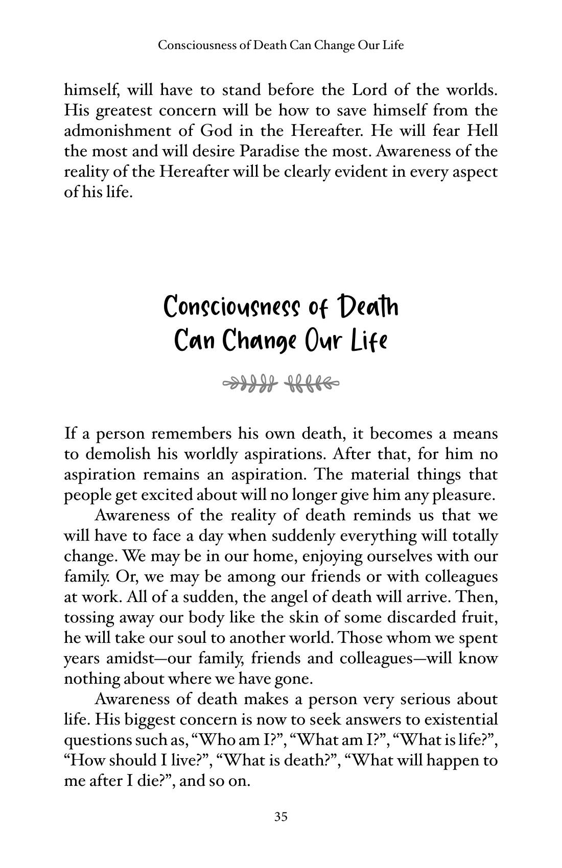 The printed page