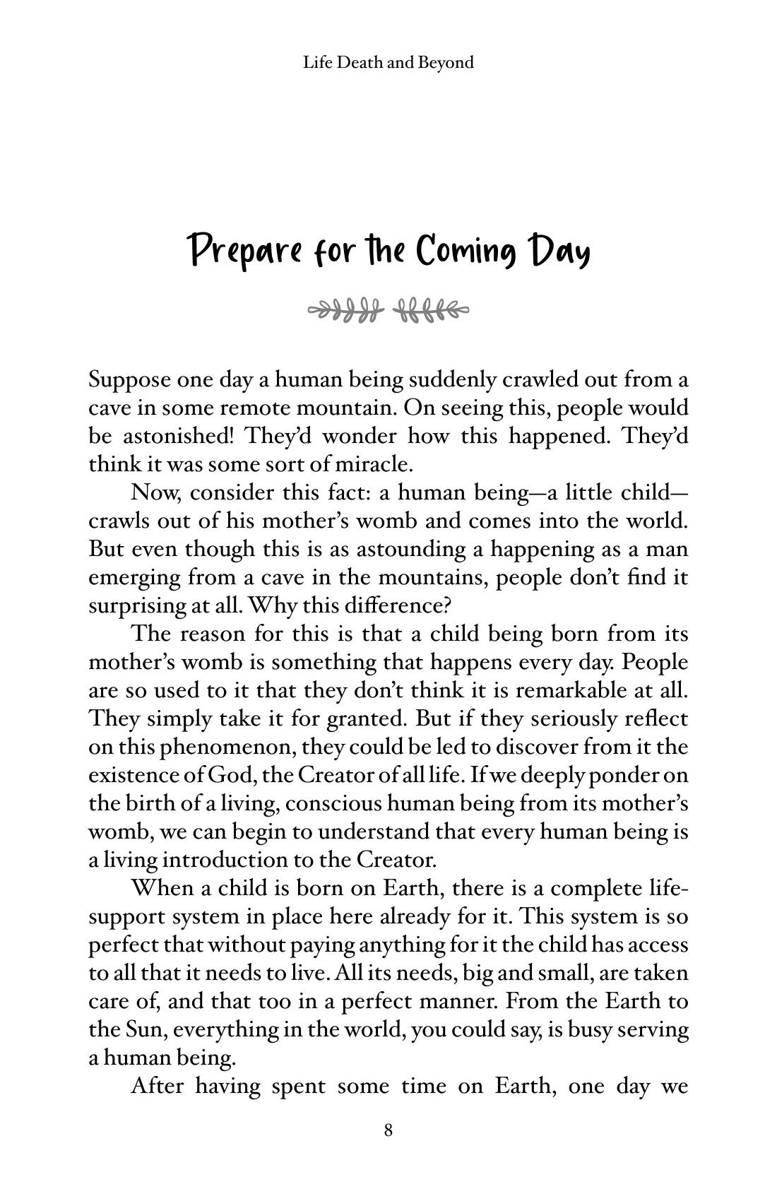 The printed page