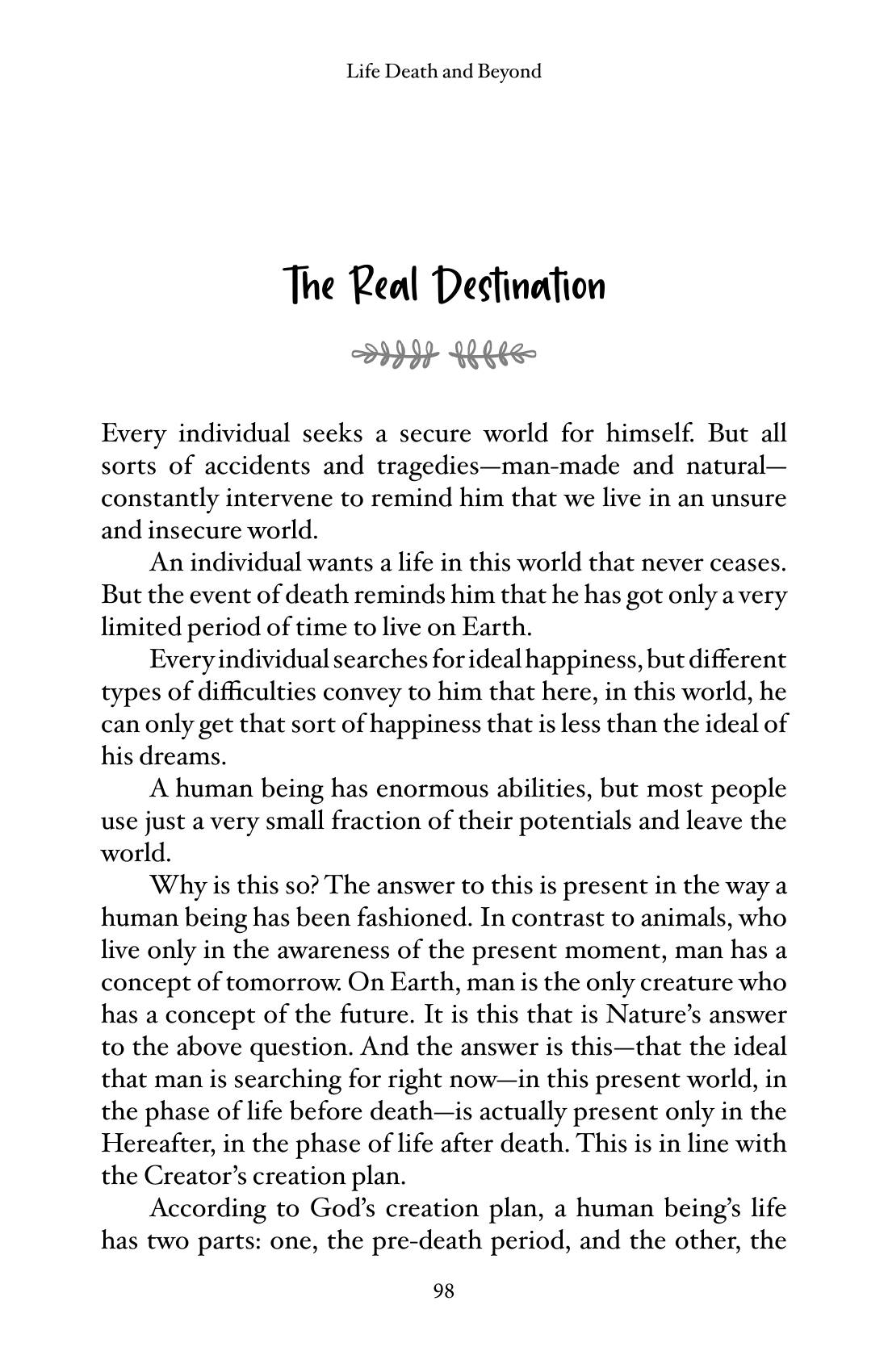 The printed page