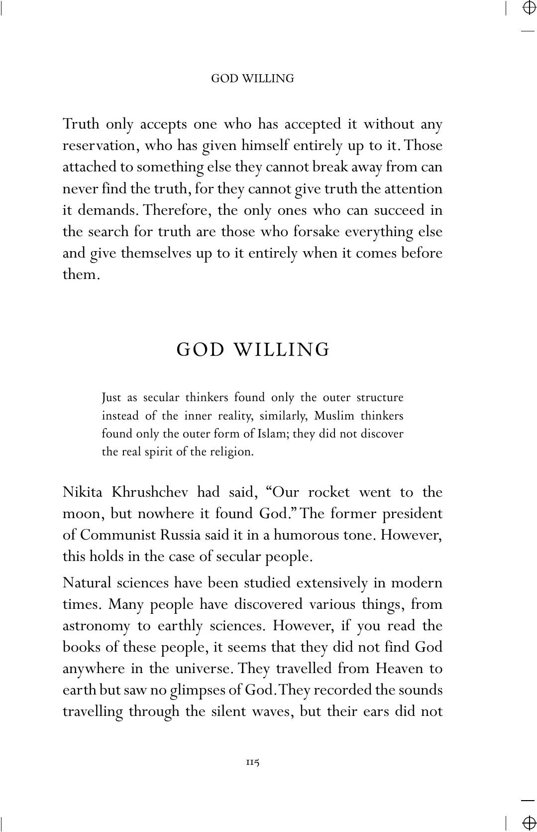 The printed page