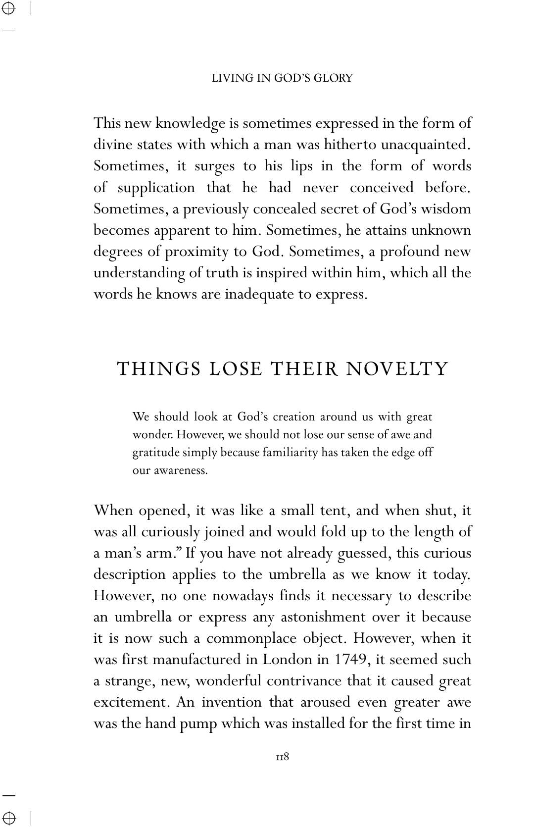 The printed page